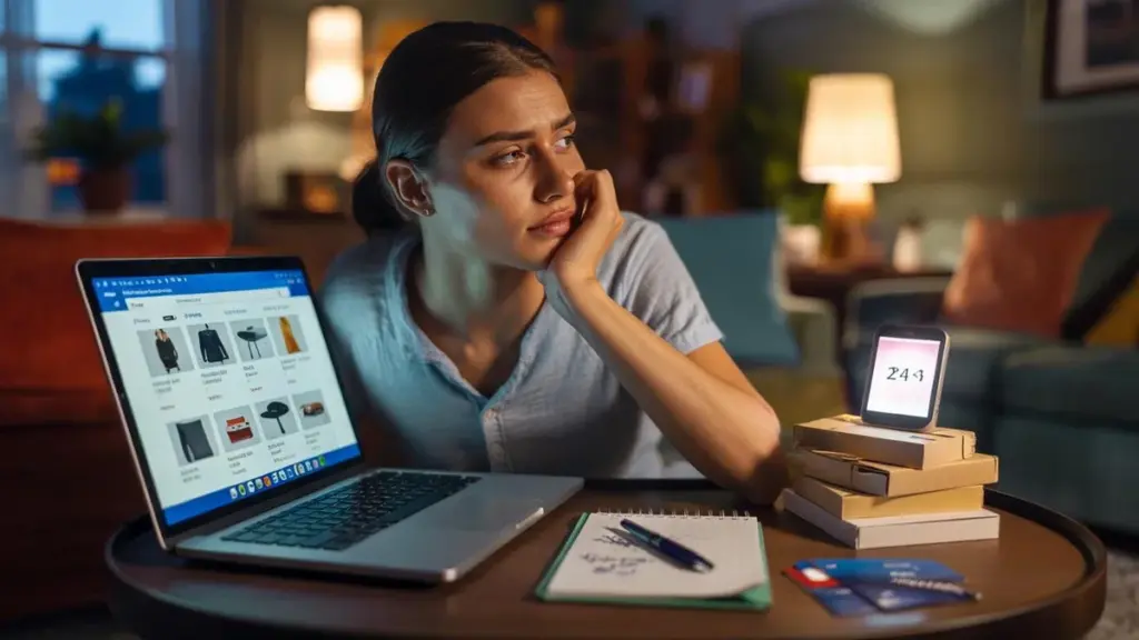 Deze truc bij online shoppen voorkomt onnodige uitgaven: de 24-urenregel met één enkele zin